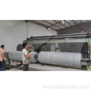 Bahan Galvanized Hot Dipped Gabion Stone Cage